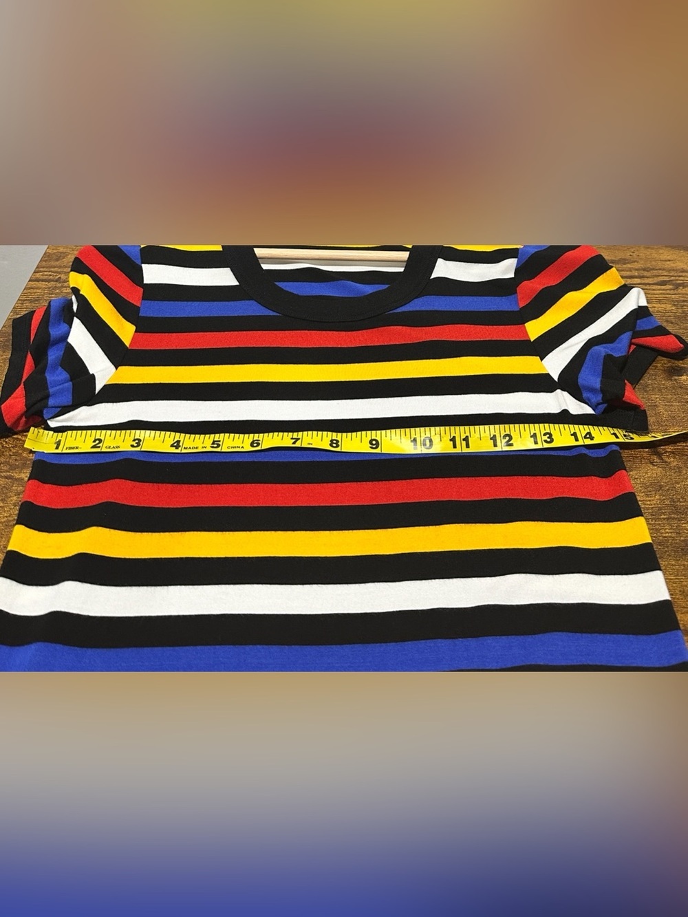 Veronica Beard Rush Striped Crewneck Tee - Picture 11 of 12